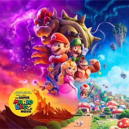 The Super Mario Bros. Movie Original Soundtrack (Limited Edition Red & Green Colored Vinyl)