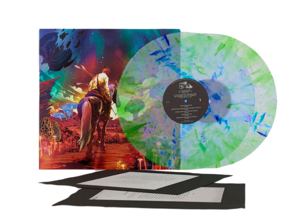 Father John Misty - Greatish Hits: I Followed My Dreams and My Dreams Said to Crawl (Limited Edition Clear w/ blue/green/purple Splatter Colored Vinyl)