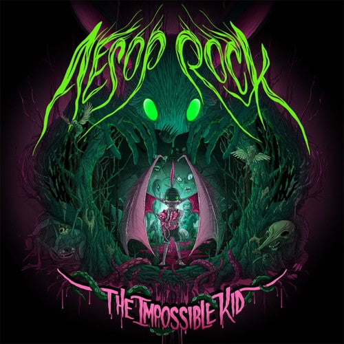 Aesop Rock - The Impossible Kid (2x Green & Pink Neon Colored Vinyl LP)