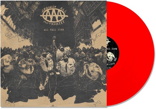 Against All Authority - All Fall Down (Red Colored Vinyl LP)
