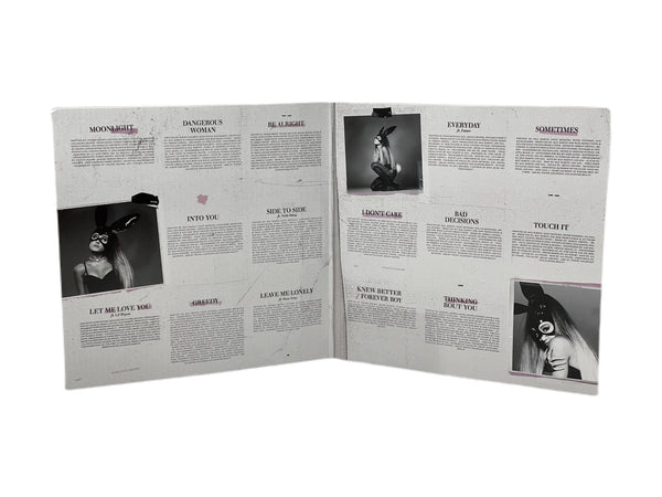 Ariana Grande - Dangerous Woman (Purple & Black Swirl Double LP) - Pale Blue Dot Records