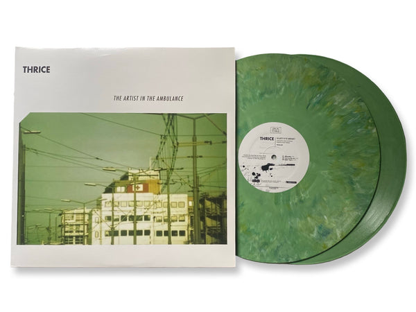 Thrice – The Artist In The Ambulance (Limited Edition Green Marble Colored Vinyl) - Pale Blue Dot Records