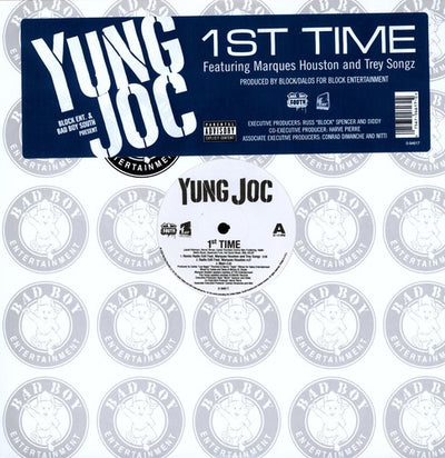 the album cover for Yung Joc - 1st Time