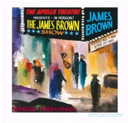 the album cover for James Brown - Live At The Apollo [Reissue]