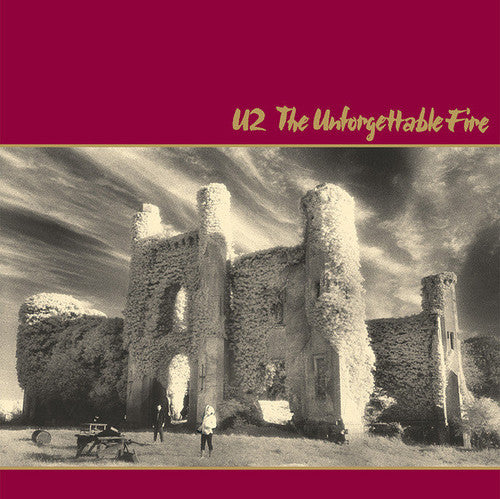 the album cover for U2 - The Unforgettable Fire: Remastered [LP]