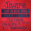 the album cover for The Doors - Live in New York