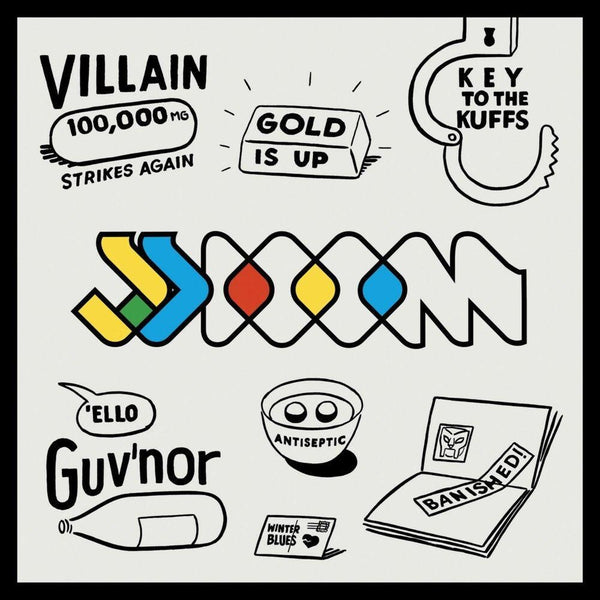 the album cover for JJ Doom - Keys To The Kuffs