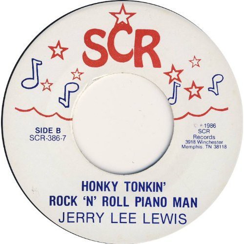 the album cover for Jerry Lee Lewis - Get Out Your Big Roll, Daddy/Honky Tonkin Rock