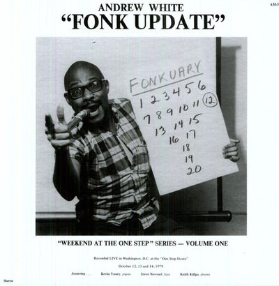 the album cover for Andrew White - Fonk Update