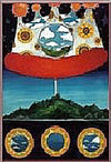 the album cover for Olivia Tremor Control - Music from the Unrealized Fil Script: Dusk at Cubi