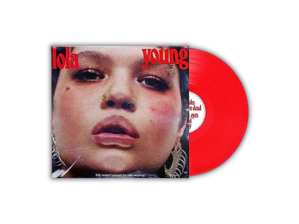 Lola Young - This Wasn't Meant For You Anyway (Limited Edition Transparent Red Colored Vinyl) - Pale Blue Dot Records