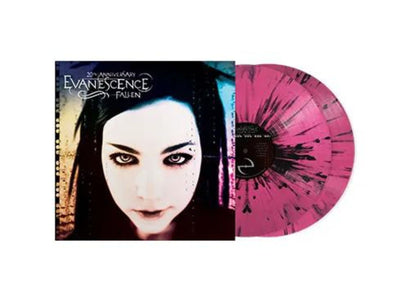 Evanescence - Fallen (20th Anniversary Pink/Black Marble Deluxe Edition 2x Vinyl LP) - Pale Blue Dot Records