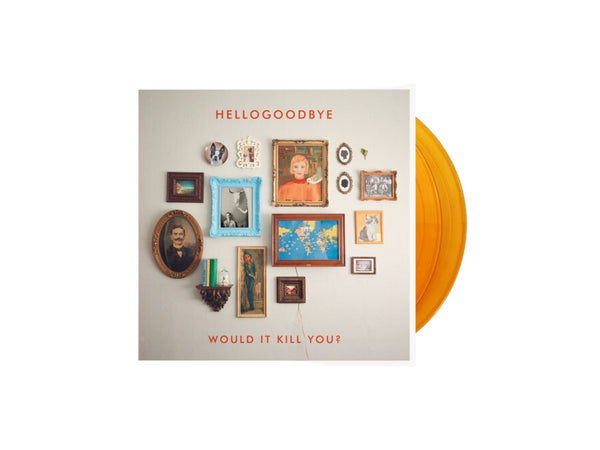 Hellogoodbye - Would It Kill You? (10th Anniversary Edition Gold Colored Vinyl) - Pale Blue Dot Records
