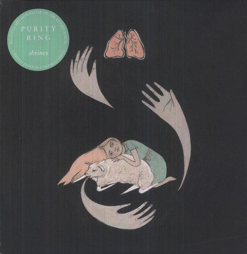 the album cover for Purity Ring - Shrines