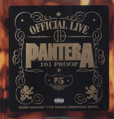 the album cover for Pantera - Official Live [180 Gram]