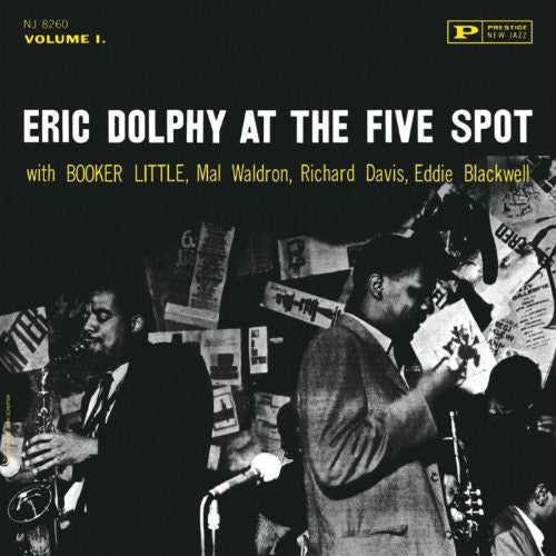 the album cover for Eric Dolphy - At the Five Spot 1