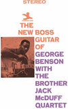 the album cover for George Benson With The Brother Jack Mcduff Quartet - New Boss Guitar [Vinyl]
