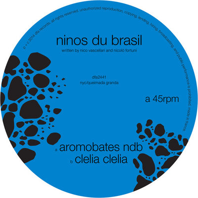 the album cover for Ninos Du Brazil - Aromobates NDB [Vinyl Single]