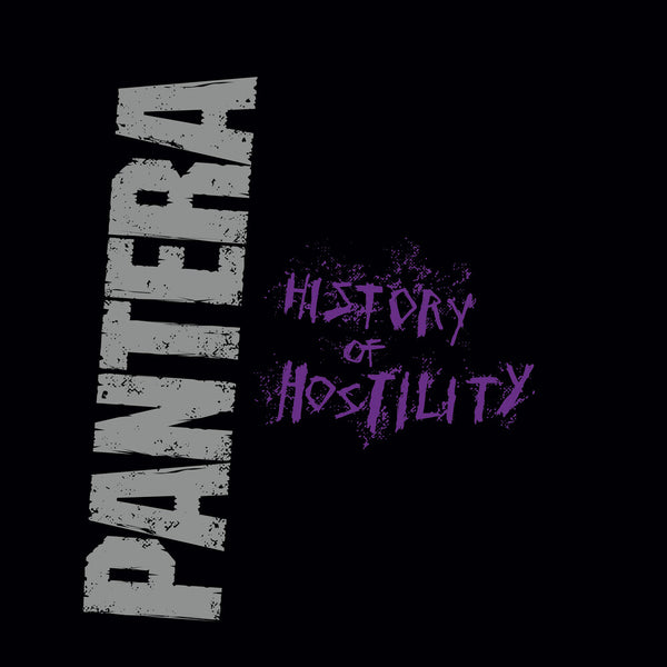 the album cover for Pantera - History Of Hostility [Vinyl]