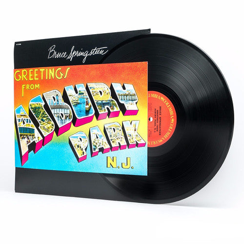 the album cover for Bruce Springsteen - Greetings From Asbury Park, NJ [Vinyl]
