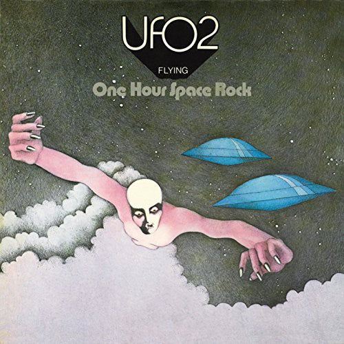 the album cover for UFO - UFO 2 One Hour Space Rock