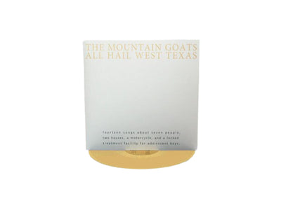 The Mountain Goats - All Hail West Texas (Yellow Colored Vinyl, Indie Exclusive) - Pale Blue Dot Records