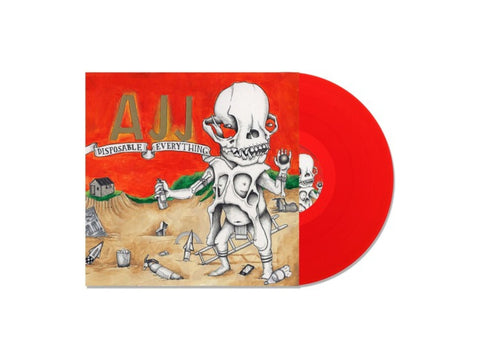 AJJ - Disposable Everything (Red Colored Vinyl, Indie Exclusive)