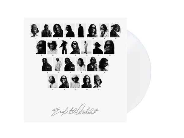 Erick the Architect - I've Never Been Here Before (Limited Edition White Colored Vinyl) - Pale Blue Dot Records