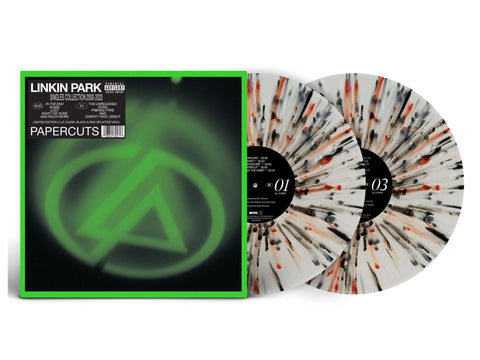 Linkin Park - Papercuts (Limited Edition Black & Red Splatter Colored Vinyl)
