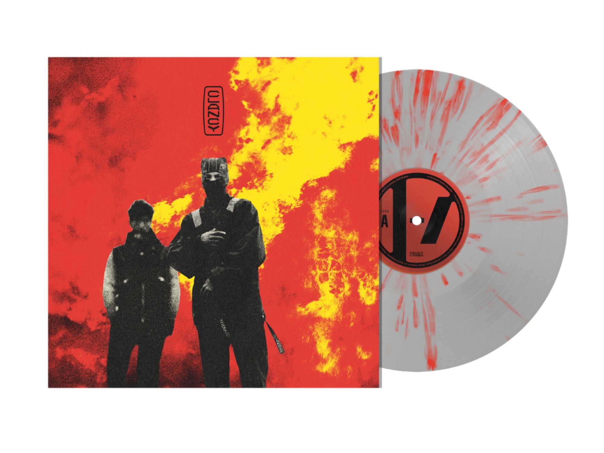 Twenty One Pilots - Clancy (Clear W/ Opaque Red Splatter Colored