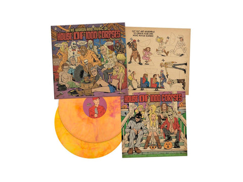 Rob Zombie - The Words & Music of House of 1000 Corpses (Halloween Party Swirl Colored 2x Vinyl)