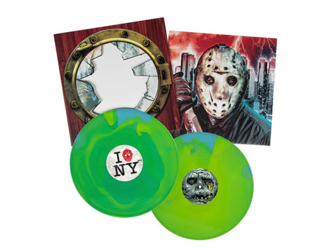 Friday the 13th Part VIII: Jason Takes Manhattan Soundtrack (Limited Edition Sewer Sludge Colored 2x Vinyl, 180 grams)