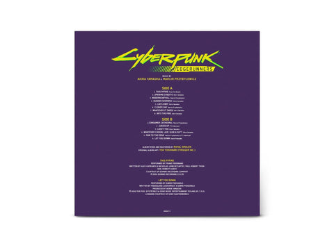 Cyberpunk: Edgerunners - Original Series Soundtrack (Neon Yellow Colored Vinyl)