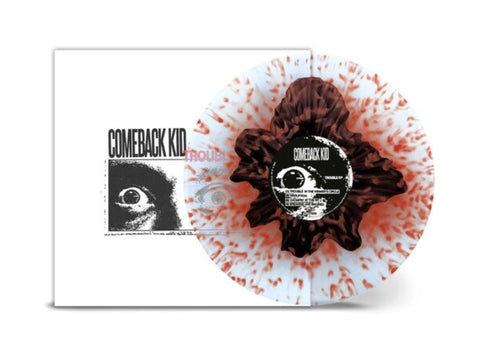 Comeback Kid - Trouble EP (Clear/Black w/ Red Splatter Colored Vinyl)