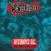 the album cover for Faction - Destroys O.C. - Cab's 50th Birthday Bash!