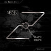 the album cover for 16 Volt Vs Hate Dept - Remix Wars 3 [Colored Vinyl] (Red)