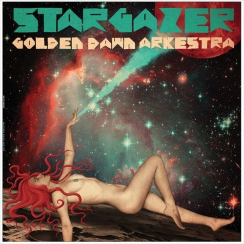 the album cover for Golden Dawn Arkestra - Stargazer