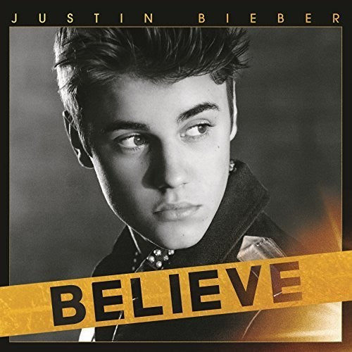 the album cover for Justin Bieber - Believe [Vinyl]