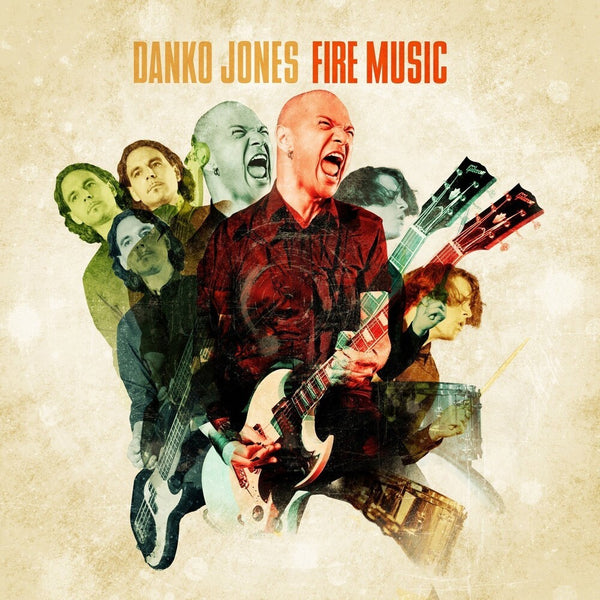 the album cover for Danko Jones - Fire Music [Vinyl]