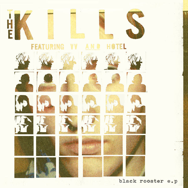 the album cover for The Kills - Black Rooster 