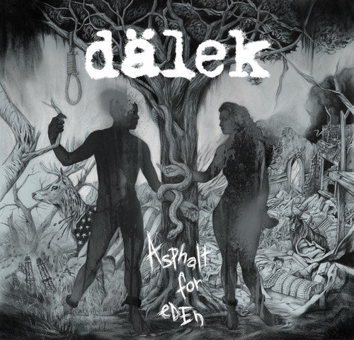 the album cover for Dälek (Dalek) - Asphalt for Eden