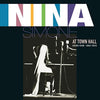 the album cover for Nina Simone - At Town Hall