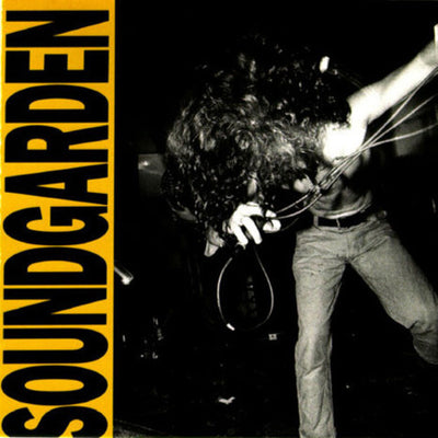 the album cover for Soundgarden - Louder Than Love [LP]