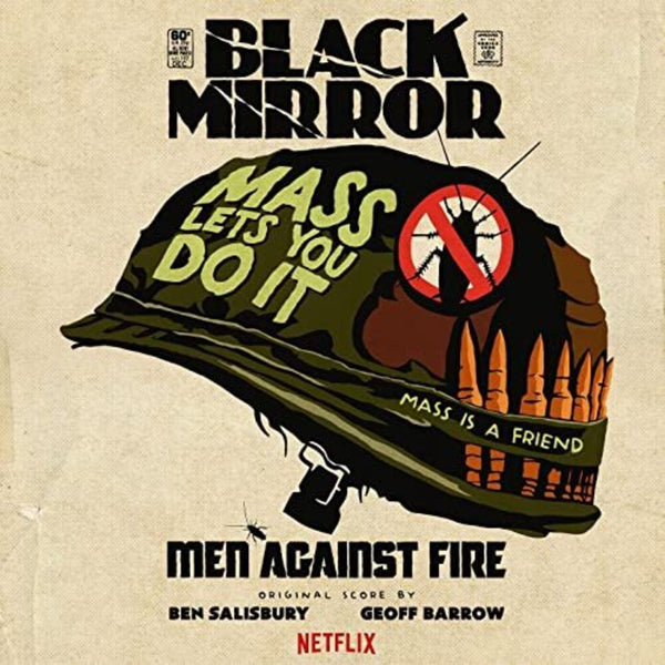 the album cover for Salisbury, Ben / Barrow, Geoff - Black Mirror: Men Against Fire / O.S.T.