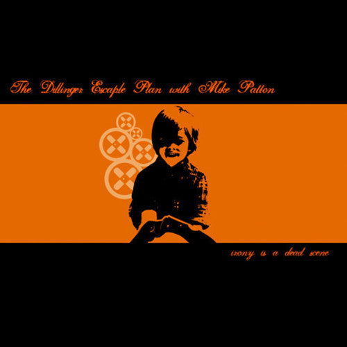 the album cover for The Dillinger Escape Plan - Irony Is A Dead Scene EP [Vinyl]