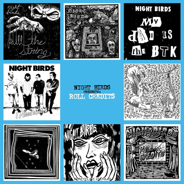 the album cover for Night Birds - Roll Credit