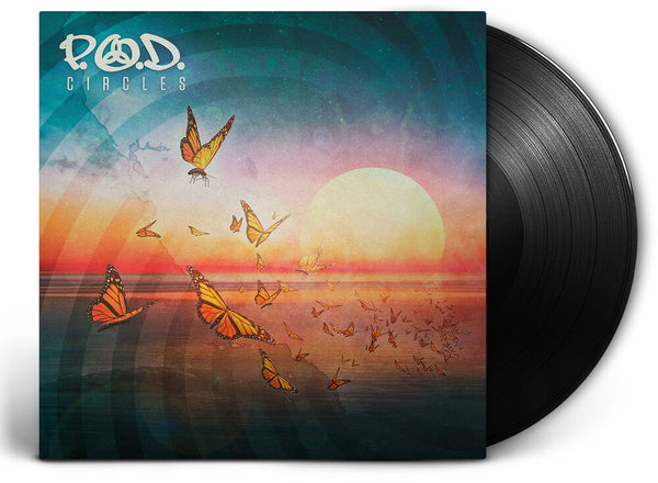 the album cover for P.O.D. - Circles [LP]