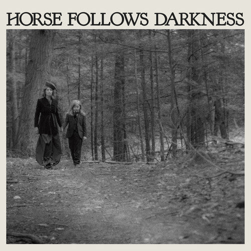 the album cover for Delia Gonzalez - Horse Follows Darkness [LP]