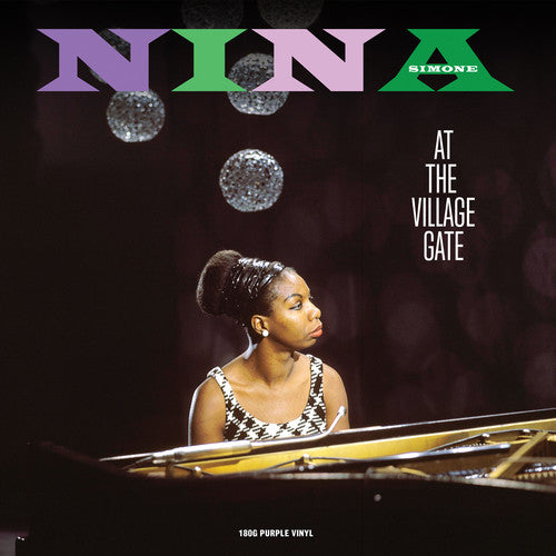 the album cover for Nina Simone - At The Village Gate