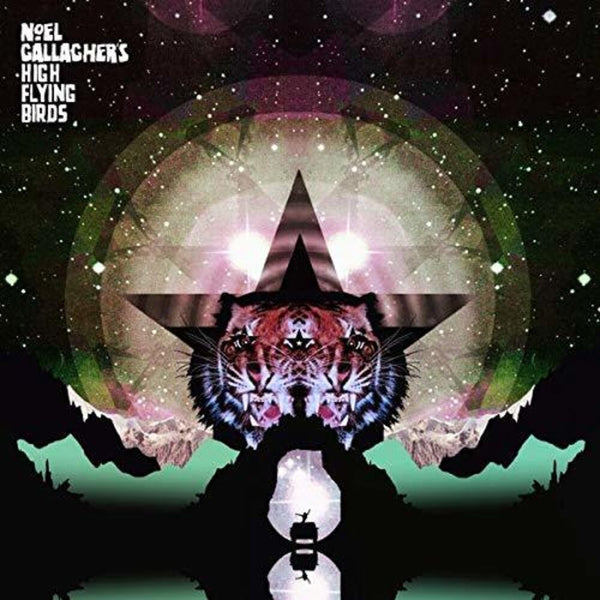 the album cover for Noel Gallagher's High Flying Birds - Black Star Dancing [Vinyl Single]